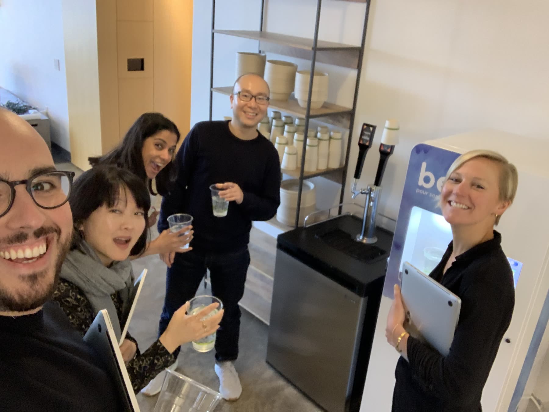 The Grammarly team in the San Francisco office