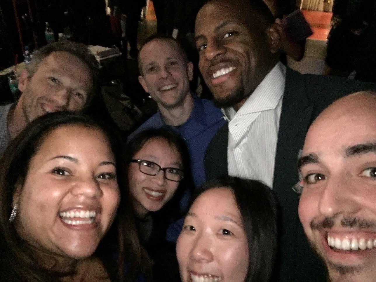 With the Lyft team at an event